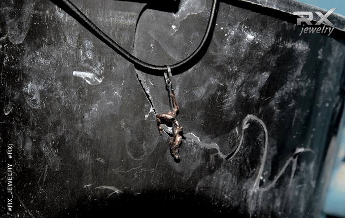 Кулон подвеска Pole Dance. Шестовая акробатика в серебре. #RX_Jewelry #RXj